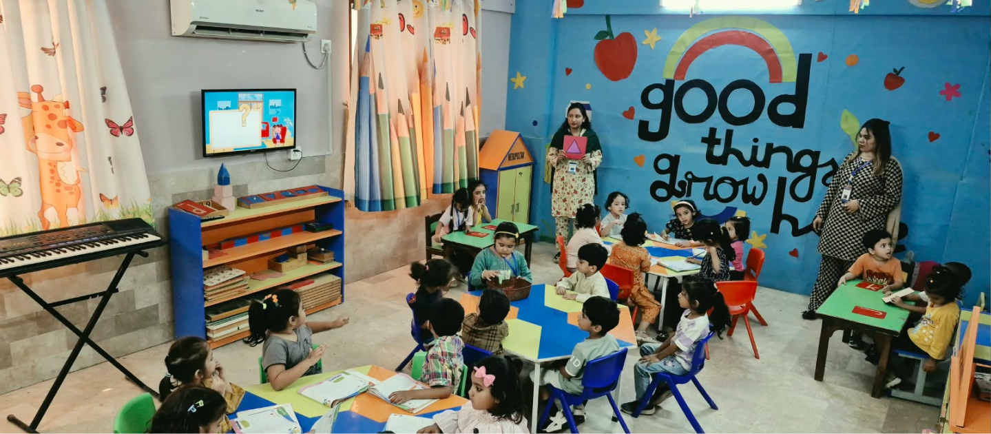 Kindergarten learning space at Metropolitan School